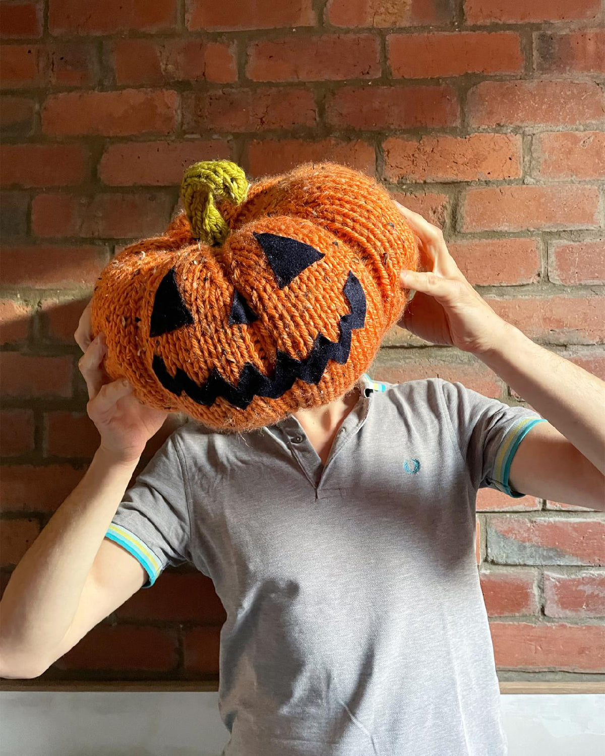 Pumpkin Knitting Kit