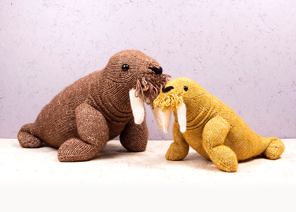Walrus Knitting Kit