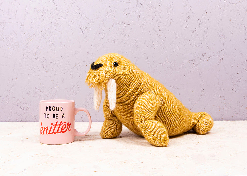 Walrus Knitting Kit