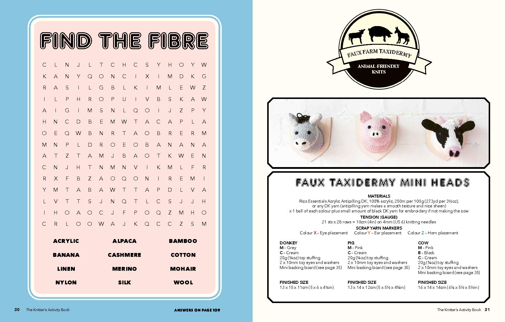 The Knitter's Activity Book - Signed Copy (4572176679044)