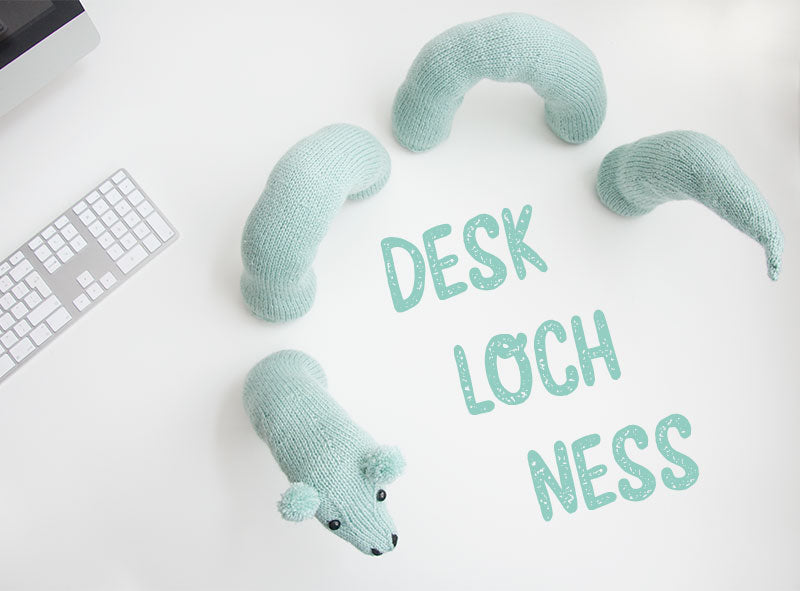 Desk Loch Ness Knitting Kit (5848324440221)