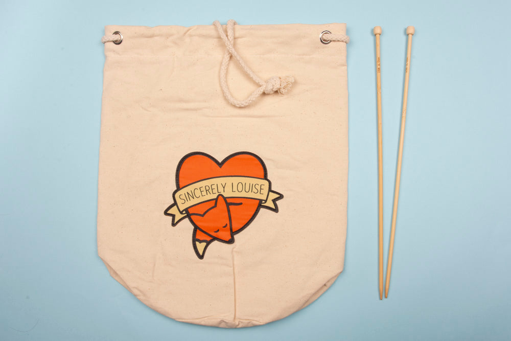 Mini Moose Head Knitting Kit (5889295450269)