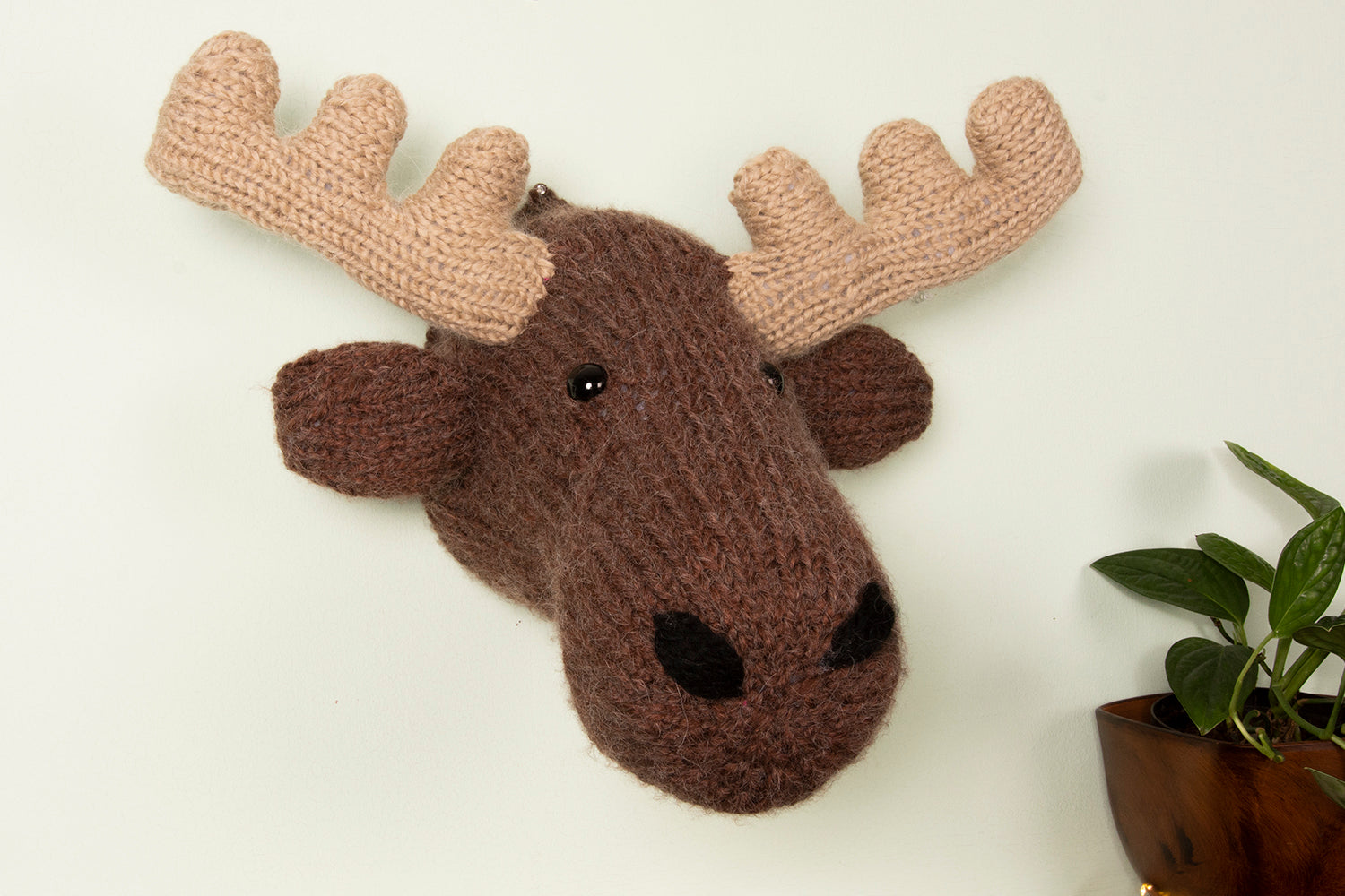 Giant Moose Head Knitting Kit (5889275855005)