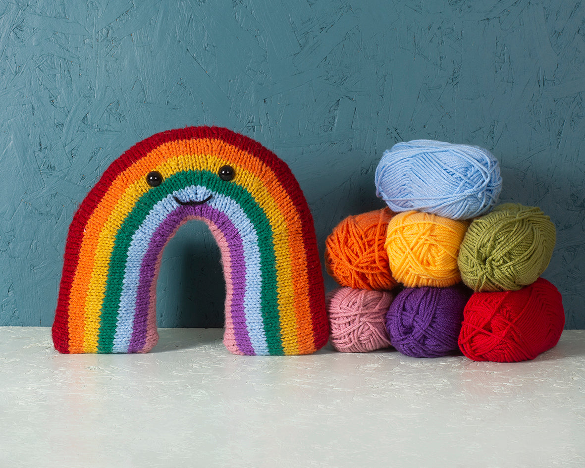 Rainbow Knitting Kit