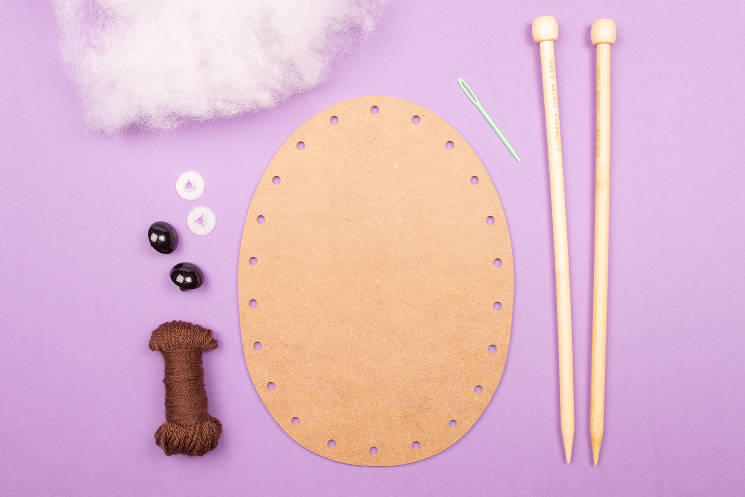 Giant Deer Head Knitting Kit (5889288241309)