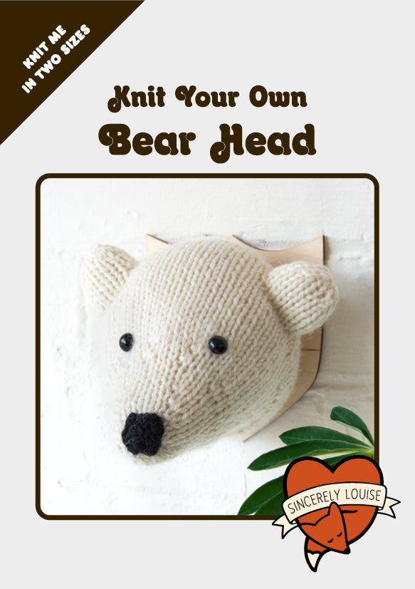 Animal Heads - Paper Knitting Patterns