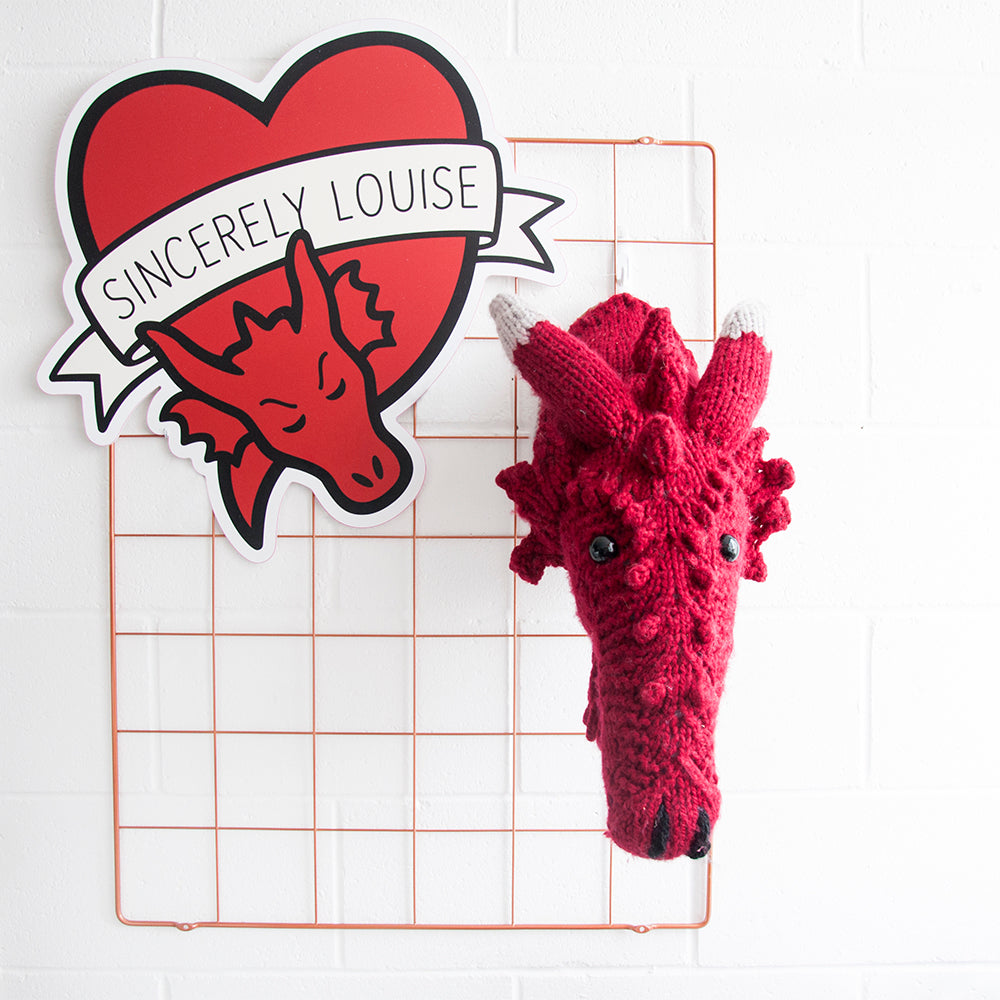 Giant Dragon Head Knitting Kit (4594304155780)