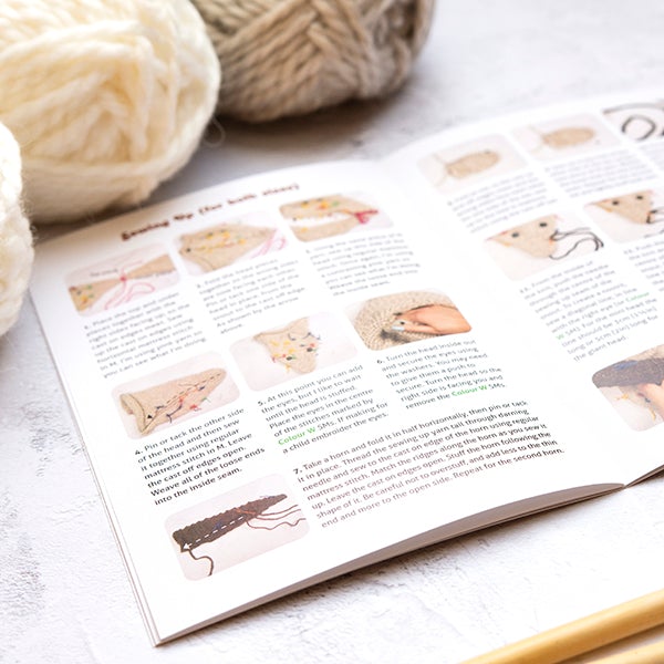 Giant Ram Head Knitting Kit