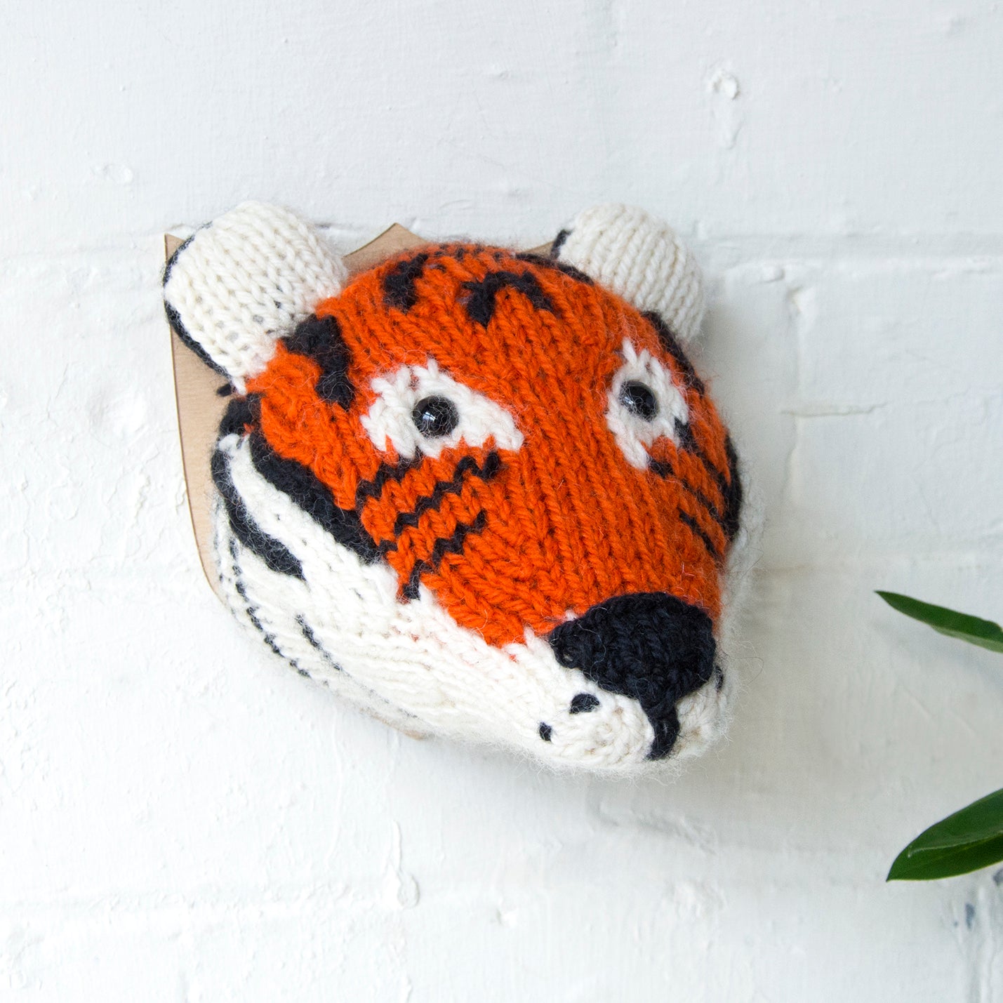Mini Tiger Head Knitting Kit (4579100754052)