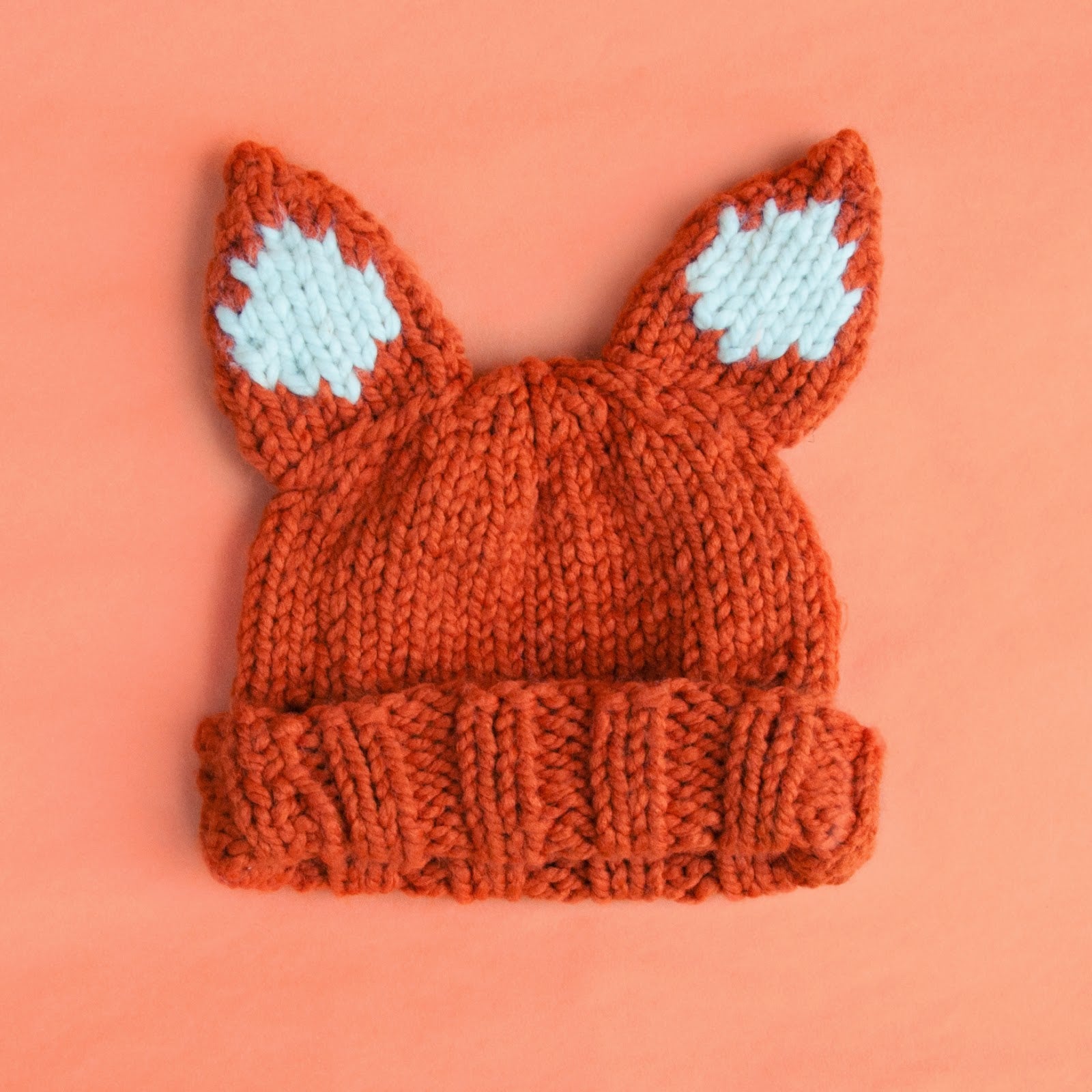 Fox Hat - Free Knitting Pattern