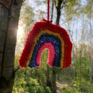 Mini Rainbow Knitting Pattern