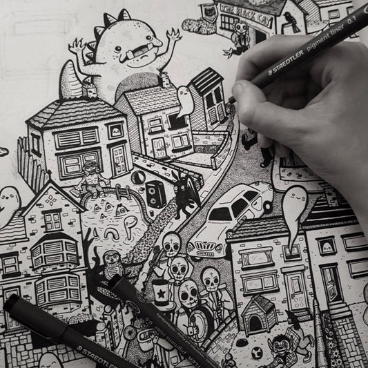 CURIOUS PROJECT - MEET THE ILLUSTRATOR - SIAN ELLIS