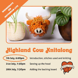 Highland Cow Knitalong - starts tonight!