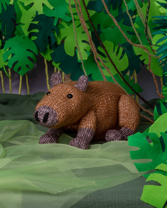 Capybara Knitting Kit