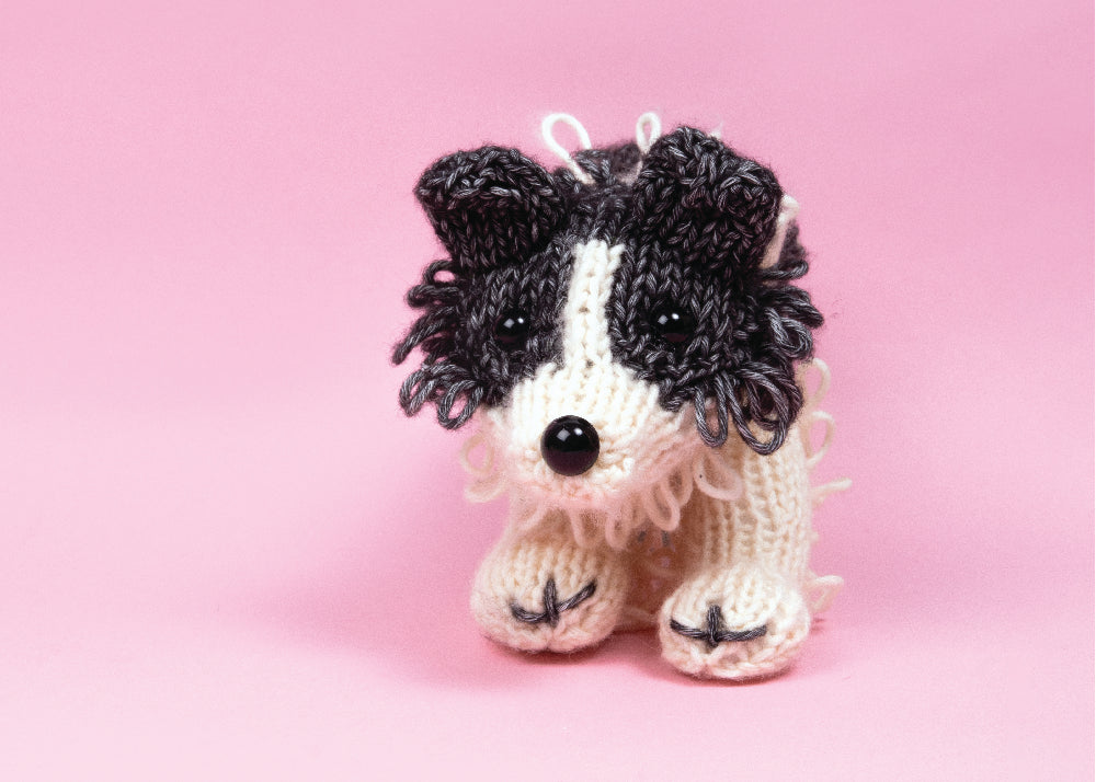 Knit Your Own Border Collie Sincerely Louise Store