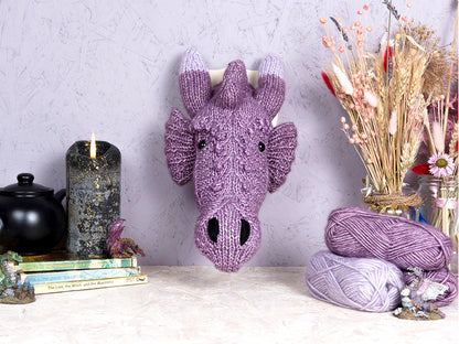Mini Dragon Head Knitting Kit