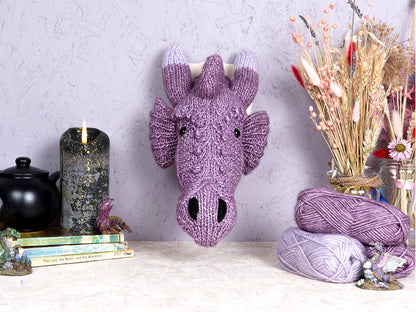 Mini Dragon Head Knitting Kit
