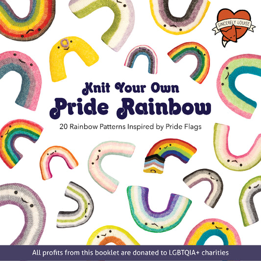 Knit Your Own Pride Rainbow Booklet