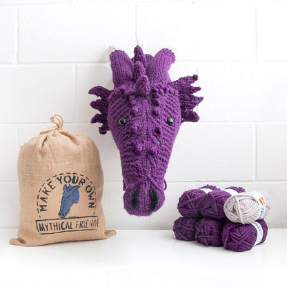 Giant Dragon Head Knitting Kit (4594304155780)