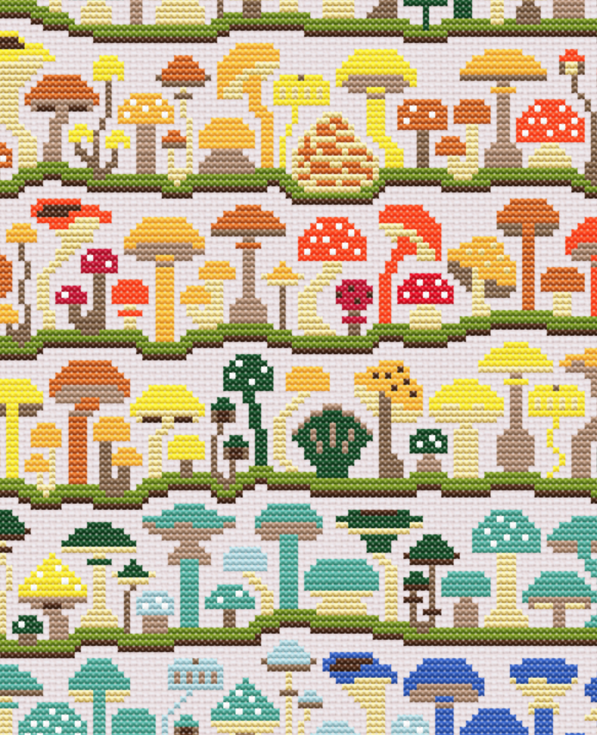 Temperature Almanac Counted Cross Stitch Kit