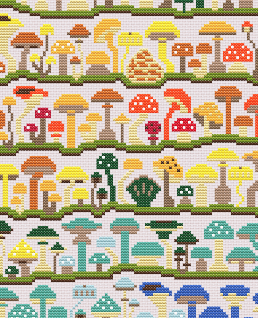PRE-ORDER: Temperature Almanac Counted Cross Stitch Kit