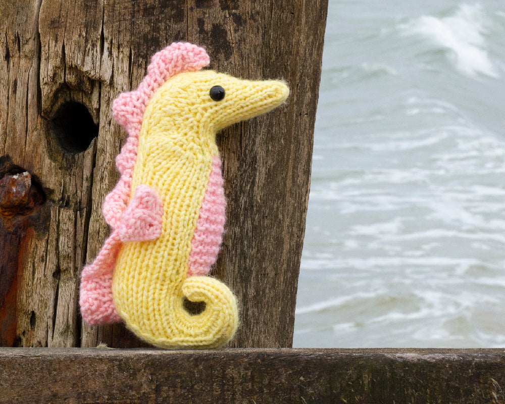 Knit your Own Seahorse Sincerely Louise Store