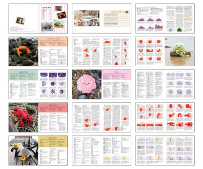 Beside The Seaside - Knitting Pattern Booklet