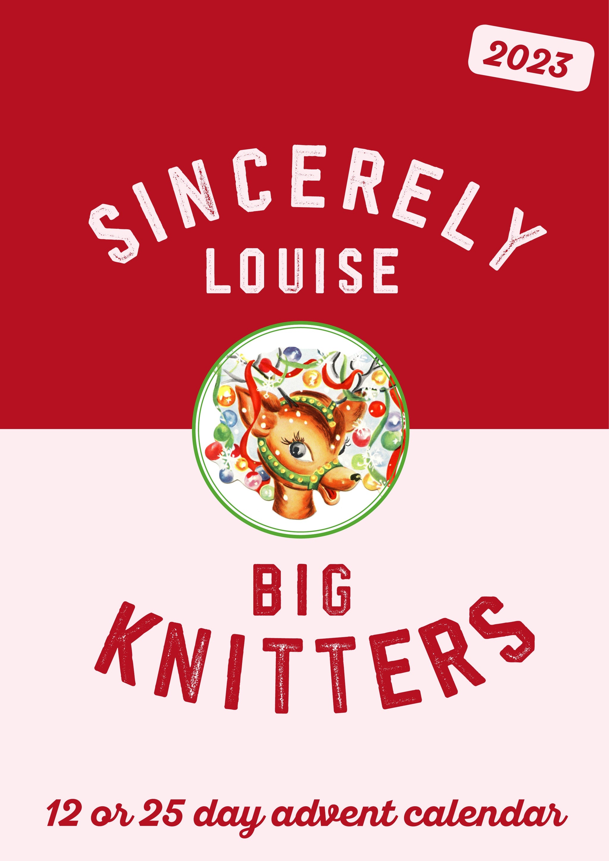 UK ONLY Sincerely Louise x Big Knitters 2023 Advent Calendar