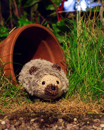 Hedgehog Knitting Kit - SHIPPING TIME 3-5 DAYS