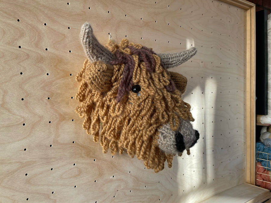 Highland Cow - Finished Piece