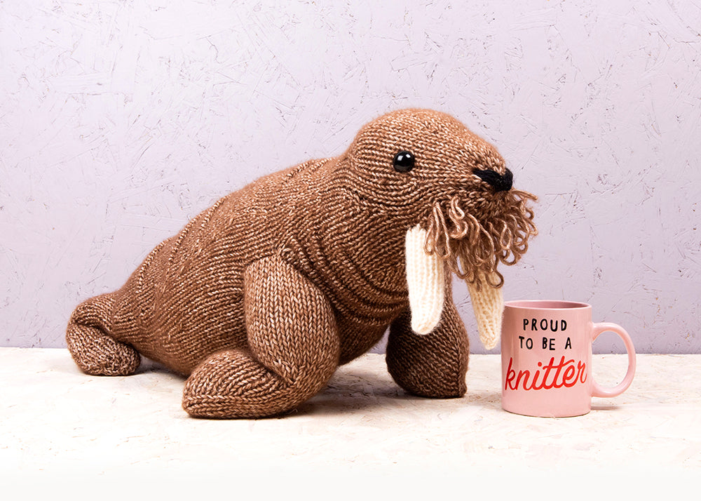 Walrus Knitting Kit