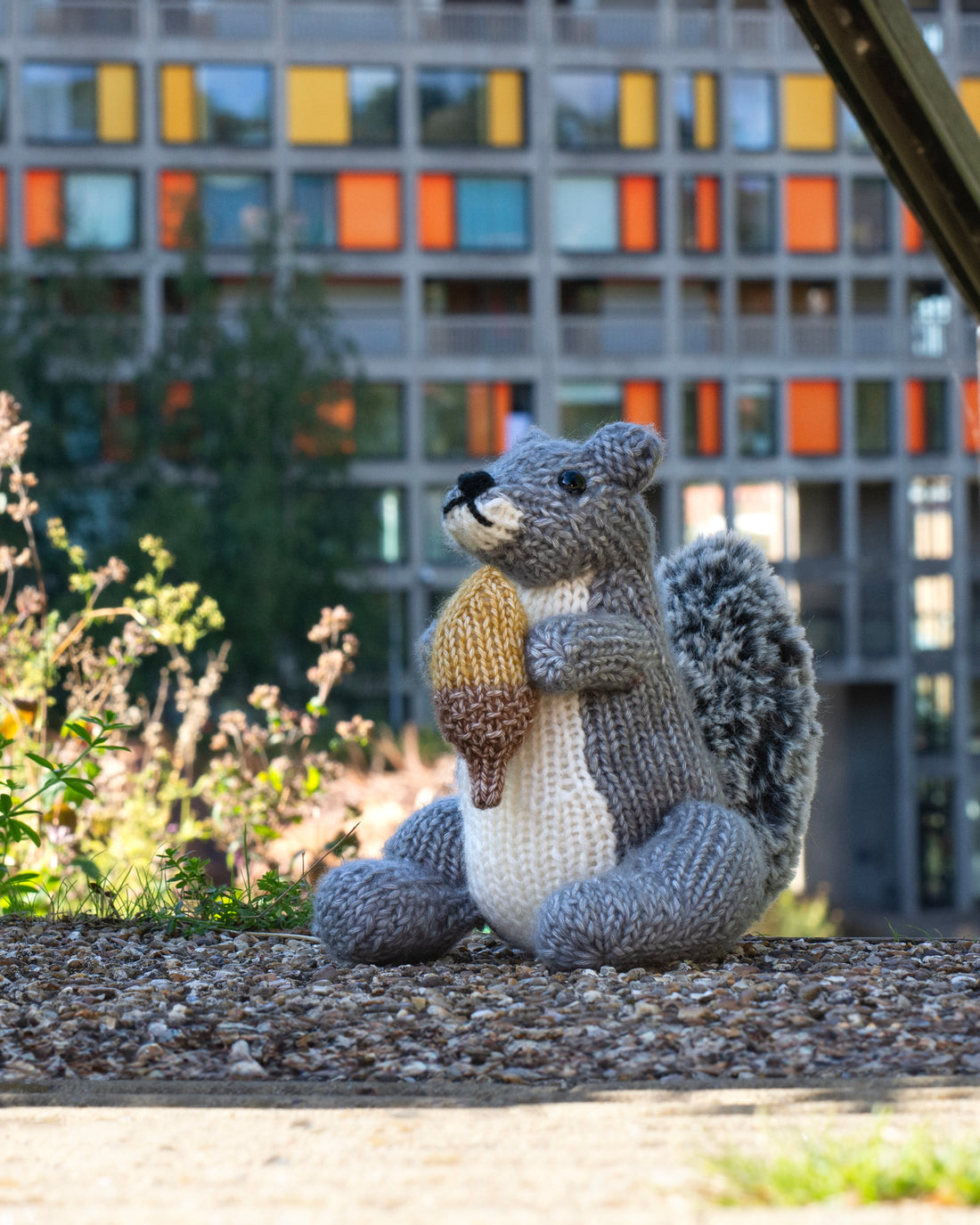 Grey Squirrel Knitting Kit – Sincerely Louise Store