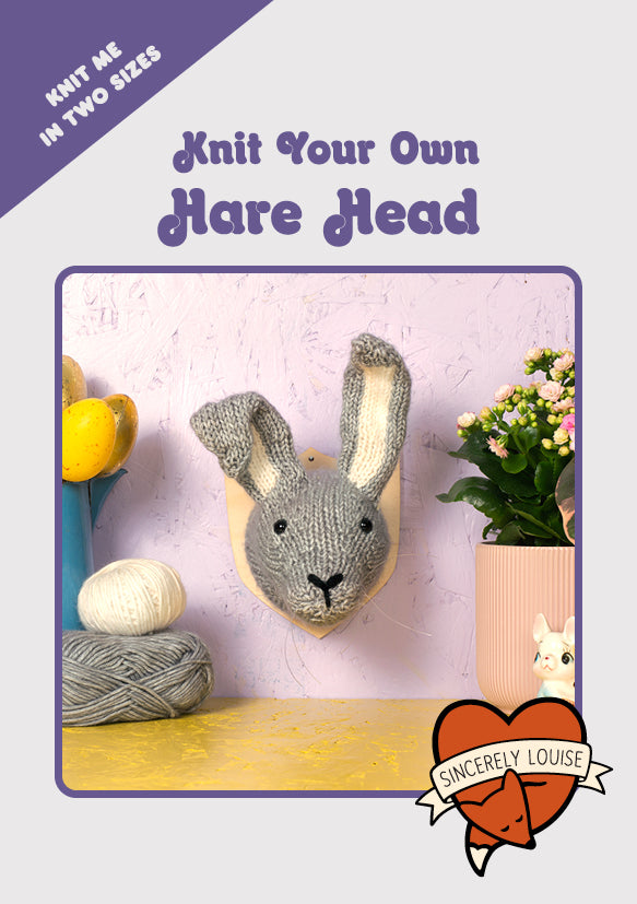 Animal Heads - Paper Knitting Patterns