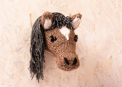 Horse Head Knitting Kit