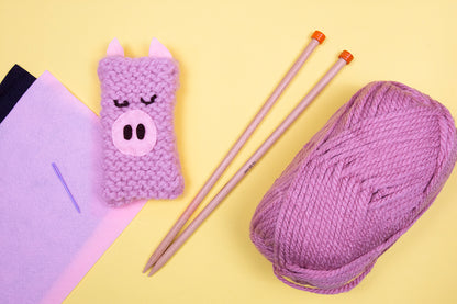 Project 1 Phone Cosy Kit - First Time Knits (5386501456029)