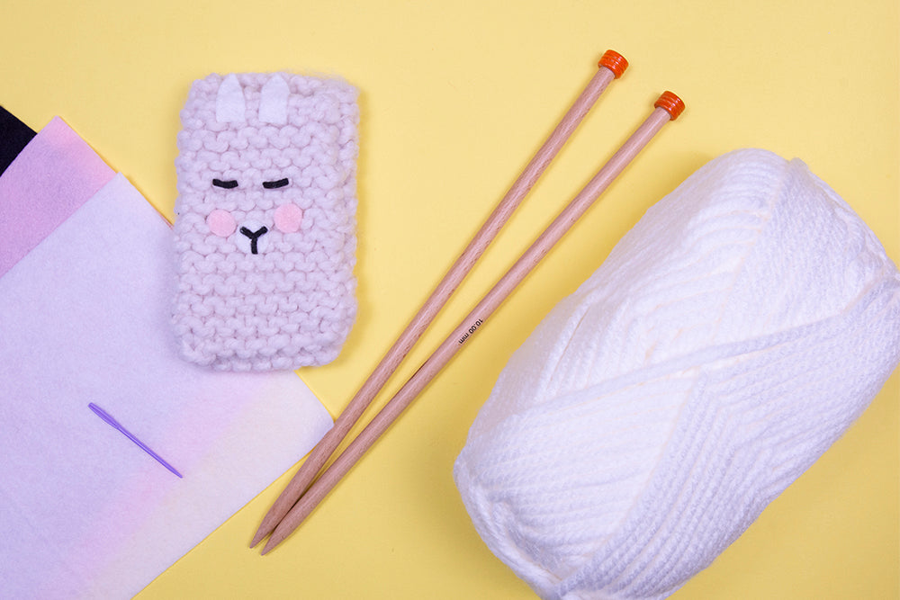 Project 1 Phone Cosy Kit - First Time Knits (5386501456029)