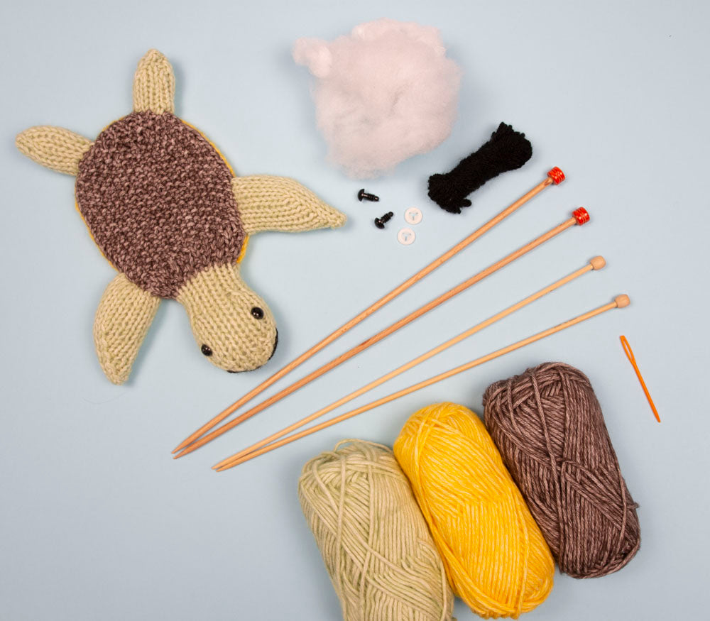 Project 5 Turtle Coaster Kit - First Time Knits (5389381763229)