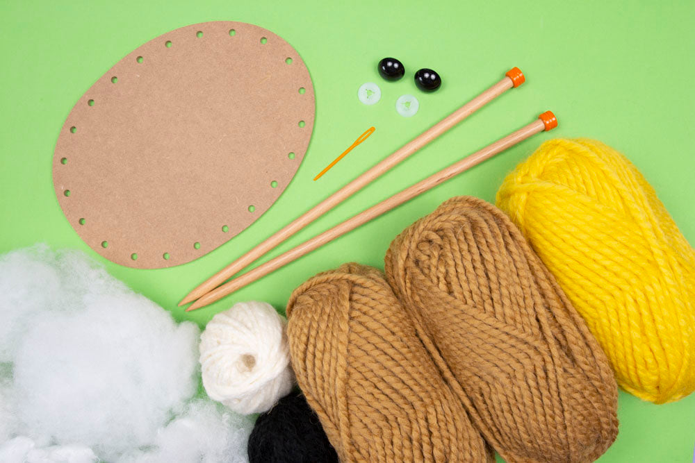 Project 6 Lion Head Kit - First Time Knits (5389410271389)