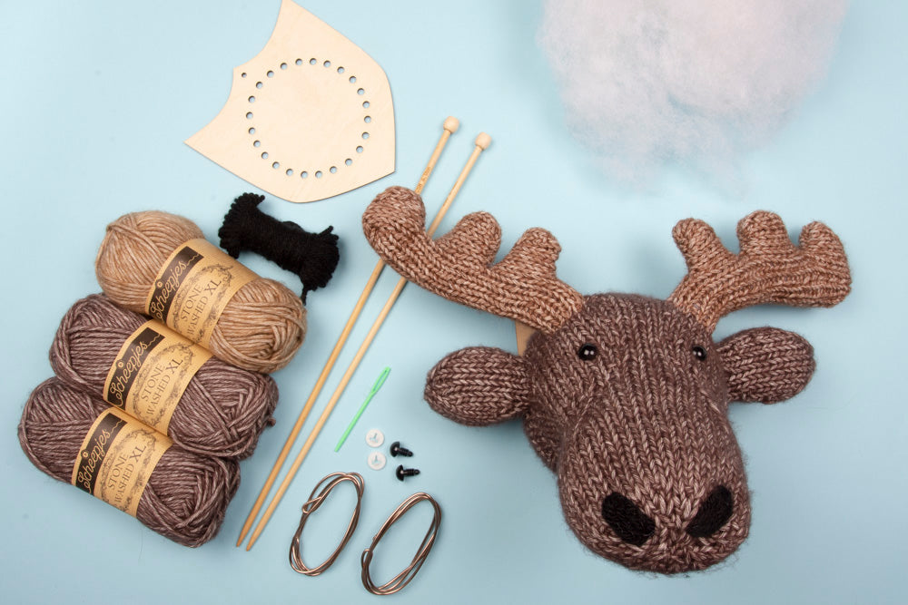 Moose Needle Felting Kit