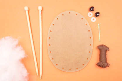 Giant Moose Head Knitting Kit (5889275855005)