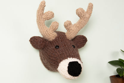 Giant Deer Head Knitting Kit (5889288241309)