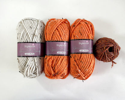 Giant Highland Cow Head Knitting Kit