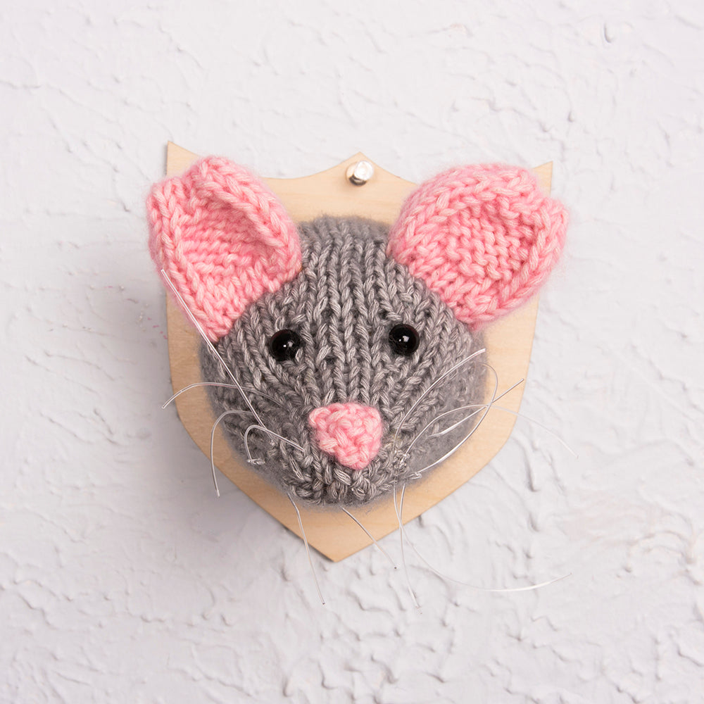 Mini Mouse Head Knitting Kit