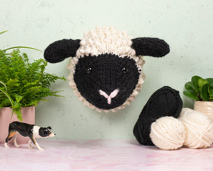Giant Shropshire Sheep Head Knitting Kit
