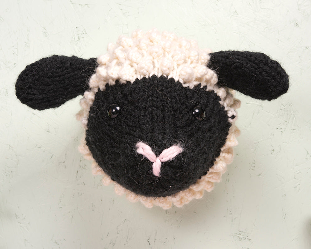 Giant Shropshire Sheep Head Knitting Kit