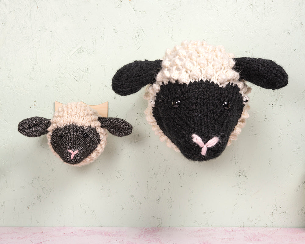 Giant Shropshire Sheep Head Knitting Kit