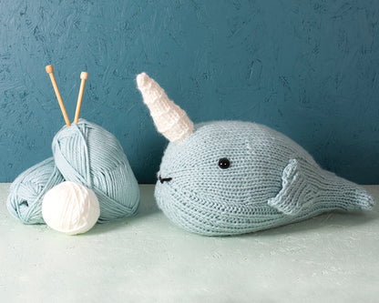 Zoe the Narwhal Knitting Kit - Giant
