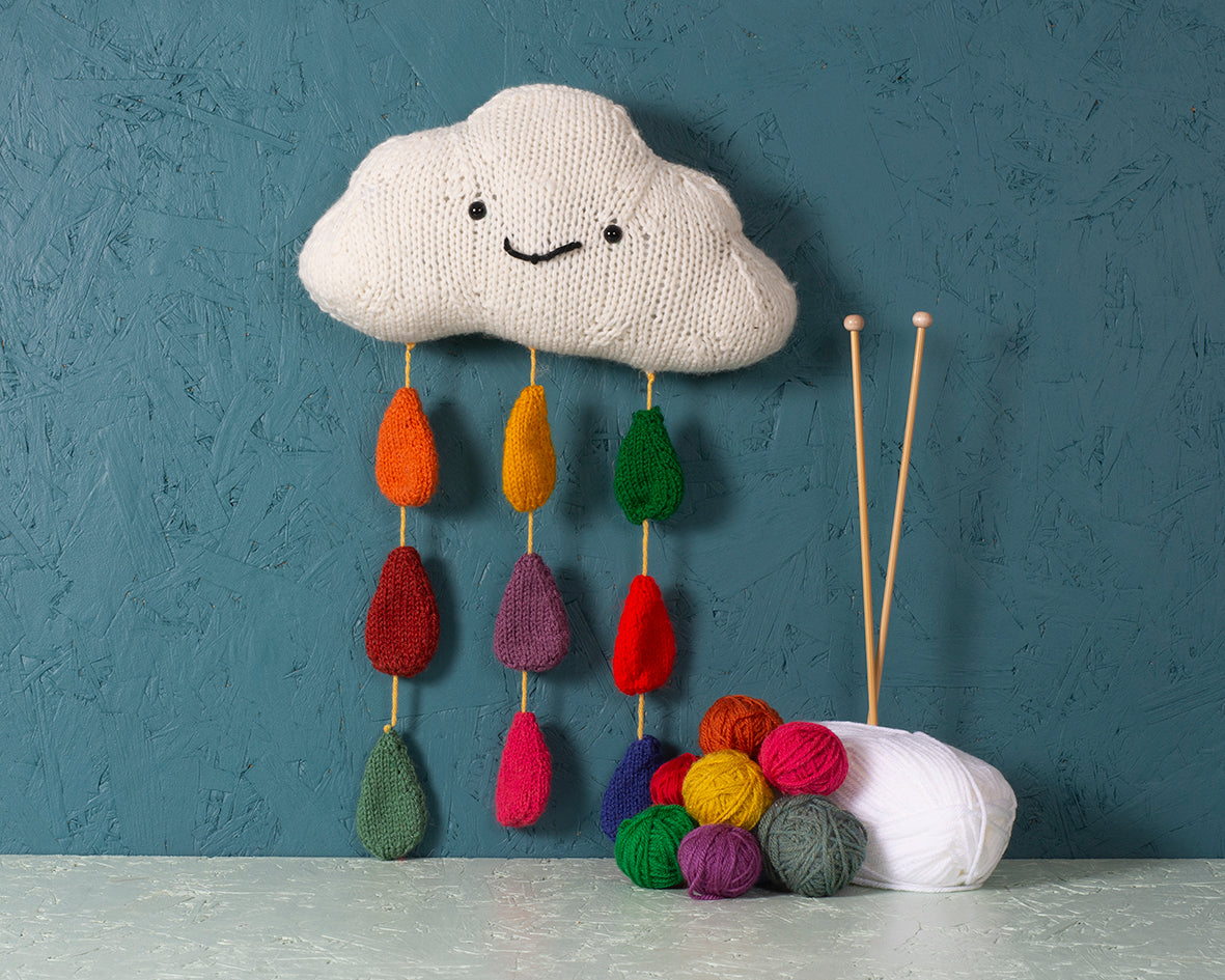 Chunky Rain Cloud Knitting Kit