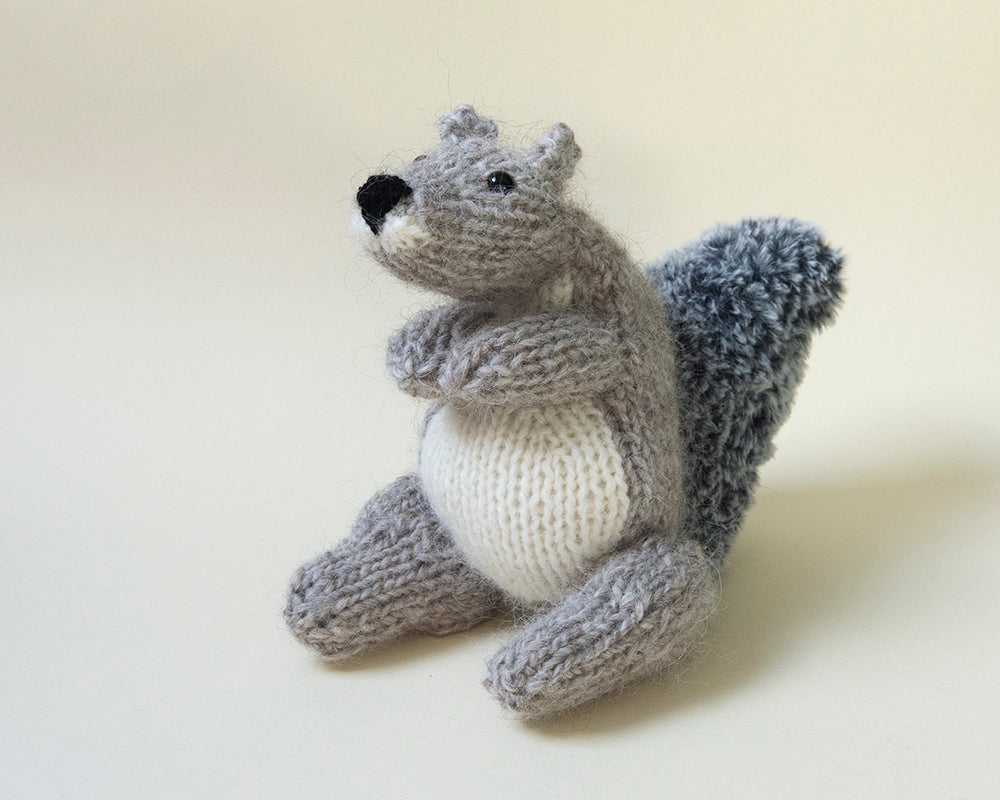 Squirrel Knitting Kit