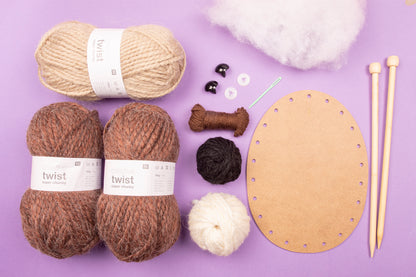 Giant Deer Head Knitting Kit (5889288241309)